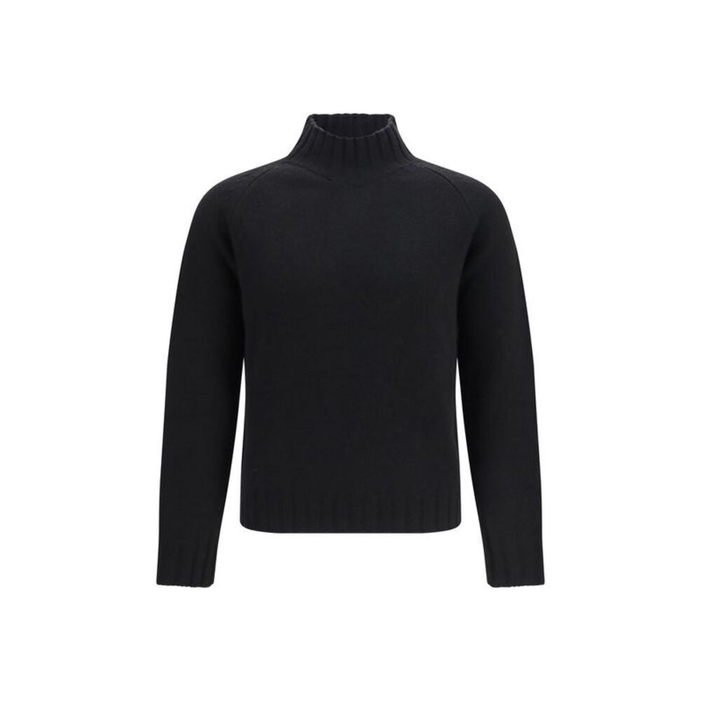 Aragona Cashmere Black Cashmere Men's Sweater